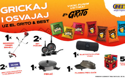 Grickaj i osvoji uz El Grito i Best