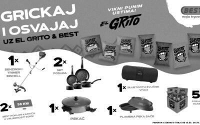 Grickaj i osvoji uz El Grito i Best – ZAVRŠENO